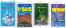 Load image into Gallery viewer, Christian Tracts Combination (1,000 Mixed Bible pamphlets) $.03 each
