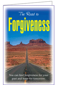 The Road to Forgiveness (250 Bible pamphlets $ .03 c/u )
